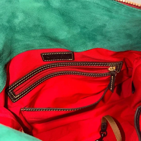 Dooney & Bourke Florentine Satchel in Brown Tmoro NEW - Picture 7 of 8